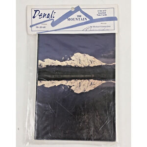 Denali "The Mountain" Set Of 5 Photo Reprint Notecards Prints Package signed NEW